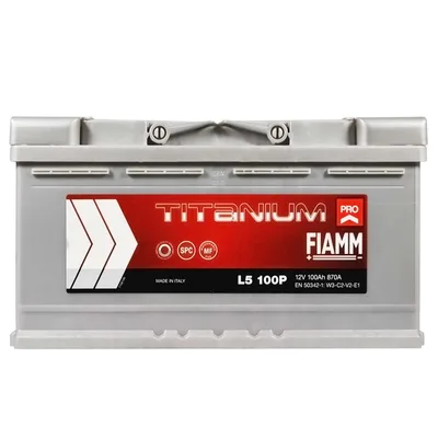 FIAMM Titanium Pro 100Ah 870A R+