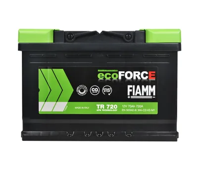 FIAMM Ecoforce AFB  70Аh 760А R+ (TR760) (L3)