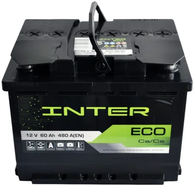 INTER Eco 60Ah 480A L+ (L2)