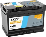Exide Premium (EA770) 77Ah 760Ah R+