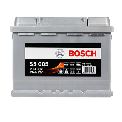 Bosch 12В 63Ач 610А(EN) R+ 0092S50050 