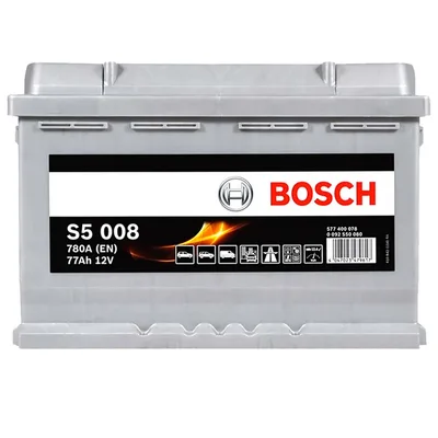 Bosch 12В 77Ач 780А(EN) R+ 0092S50080 