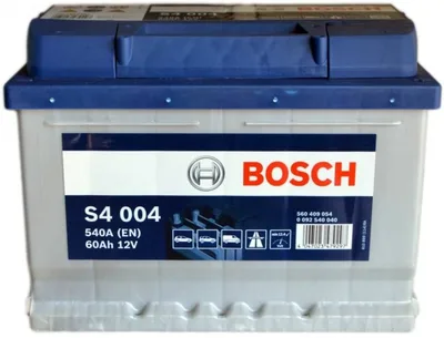 Bosch 12В 60Ач 540А(EN) R+ 0092S40040