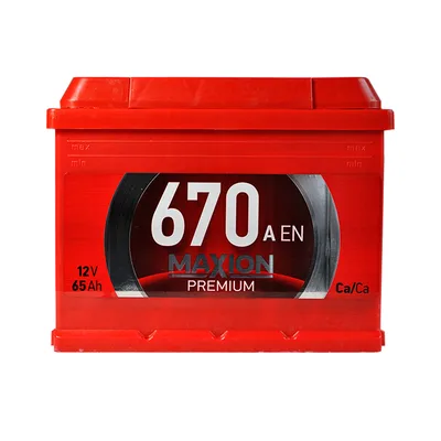 MAXION Premium  65Аh 670A R+ (L2)