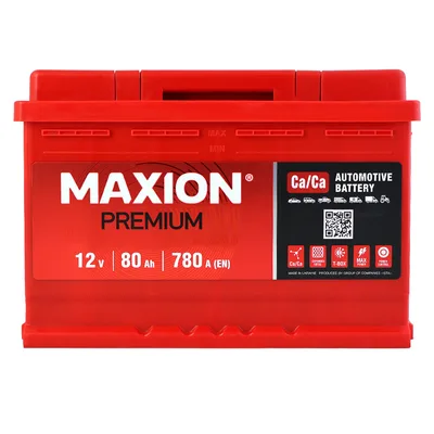 MAXION Premium  80Аh 780A R+ (L3)