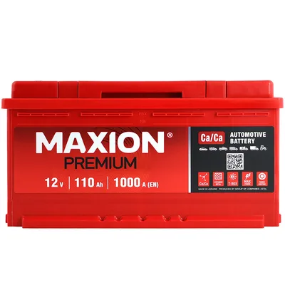 MAXION Premium Plus  110Аh 1000A R+ (L5)