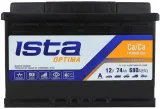 ISTA Optima 74Ah 680A R+ (L3)