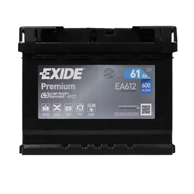 EXIDE Premium (EA612) 61Аh 600Ah h=175 (LB2)