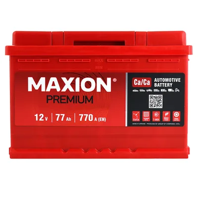 MAXION Premium  77Ah 770A R+ (L3)