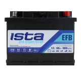ISTA Start/Stop EFB 60Ah 660A R+ (L2)