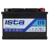 ISTA Start/Stop EFB 75Ah 760A R+ (L3)
