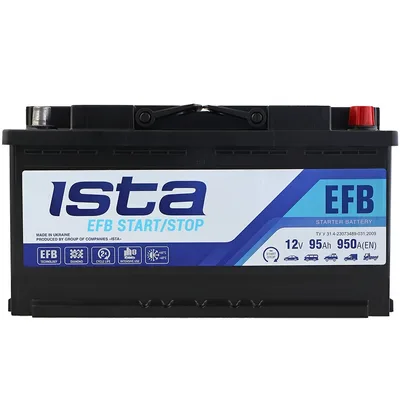 ISTA Start/Stop EFB 95Ah 950A R+ (L5)