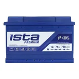 ISTA Premium 74Ah 720A R+ (L3)