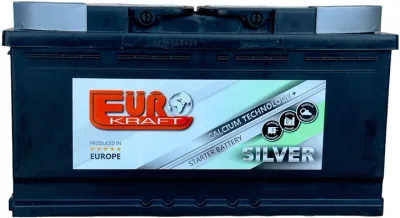 EUROKRAFT SILVER 100Ah 900A R+