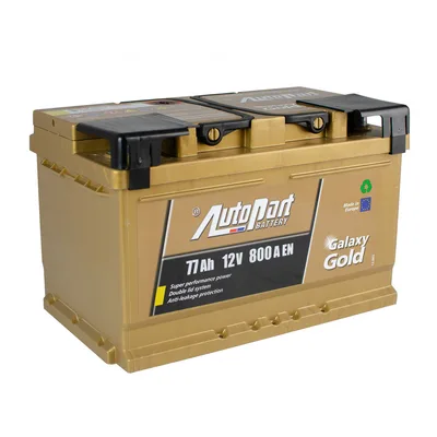 Autopart 6-СТ 77Ah R+ 800A Galaxy Gold