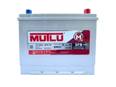 MUTLU 6СТ 80Ah (0) 660А SFB ASIA