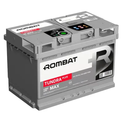 ROMBAT Tundra Plus 80Ah 750A R+
