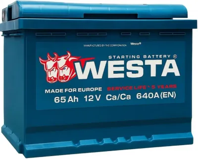 Westa 65Ah 640A R+