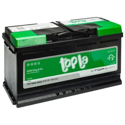 Topla AGM Euro 95Ah 850A R+